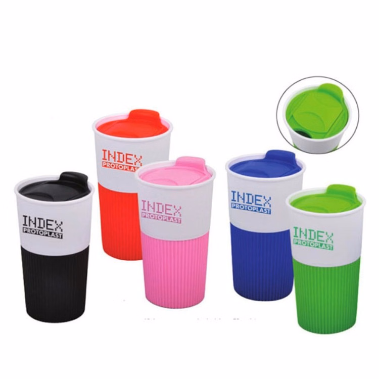 Coffee Cup With Silicone Case