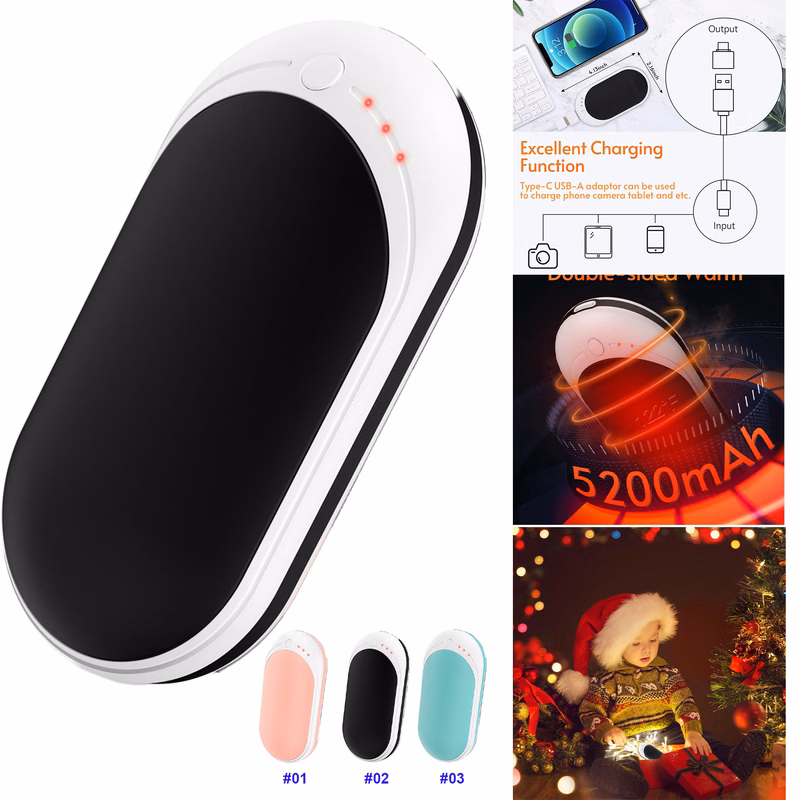 Hand Warmers 5200mAh Power Bank