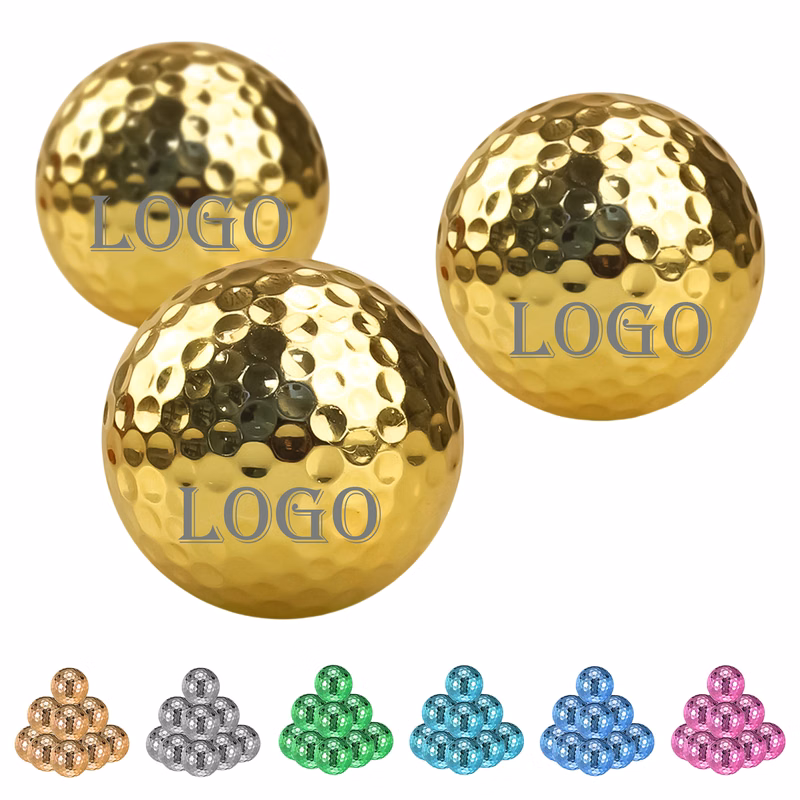 Glossy Electroplate Golf Balls