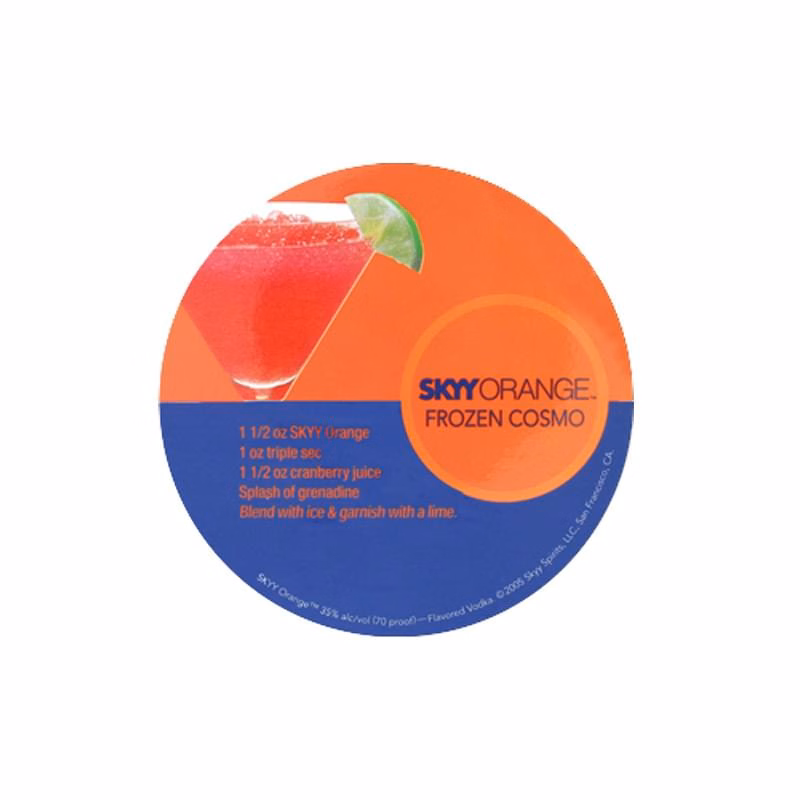 2.75" Round Vinyl Refrigerator Magnet - 20mil