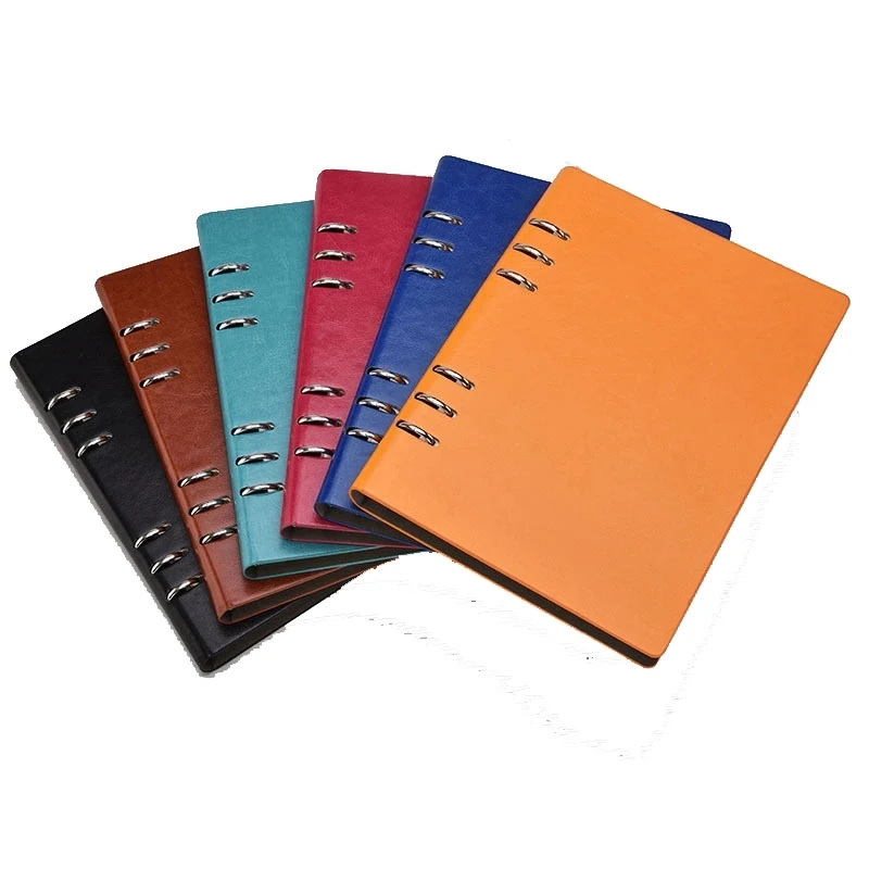 Leather Refillable notebook 1