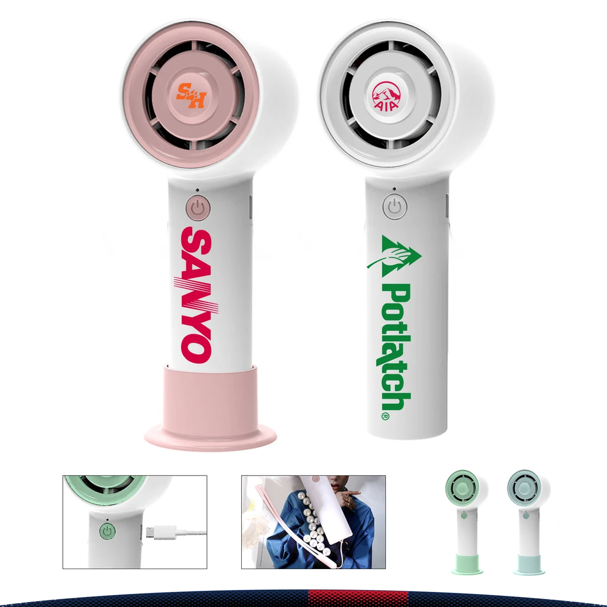 Irina USB Rechargeable Fan 1
