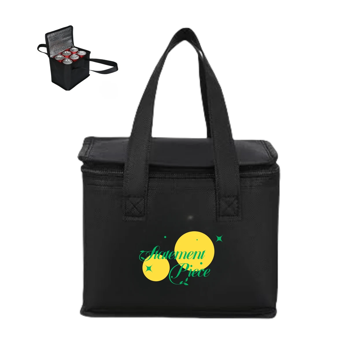 Non-Woven Cooler Bags With Zipper 1