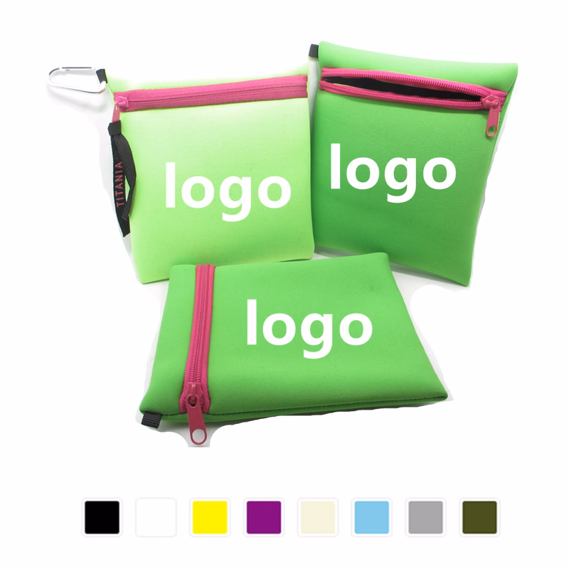 Neoprene Accessories Case Cosmetic Pouch Bag