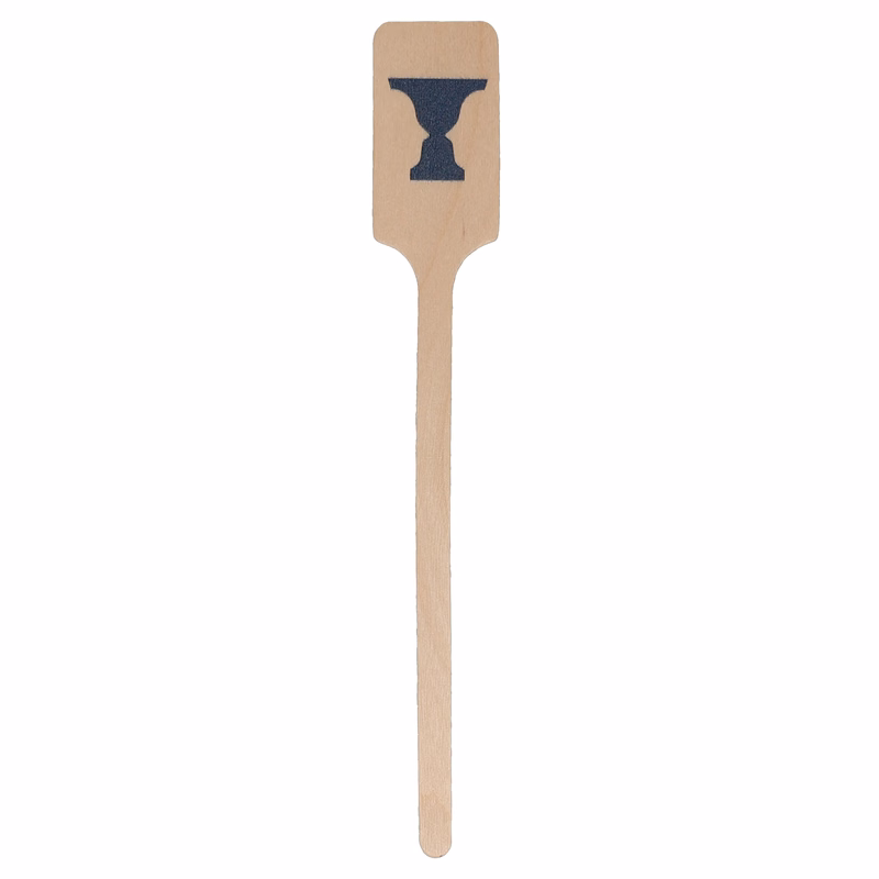 Wood Drink Stirrer 6.250" Upright Rectangle Tradition Print