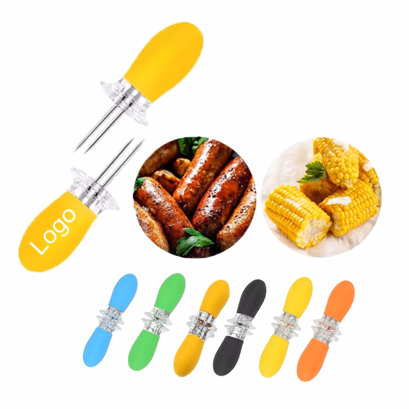 MOQ 20 Anti Scald Corn Forks for Cooking and BBQ