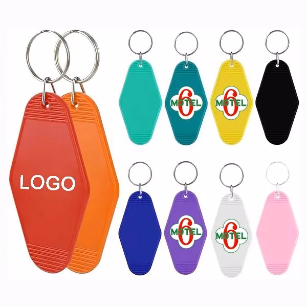 Old Style Motel Key Chains