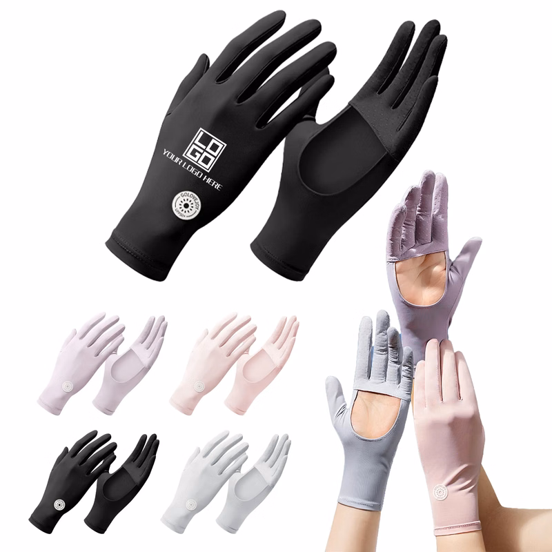 Summer Ice Silk Sunscreen Gloves