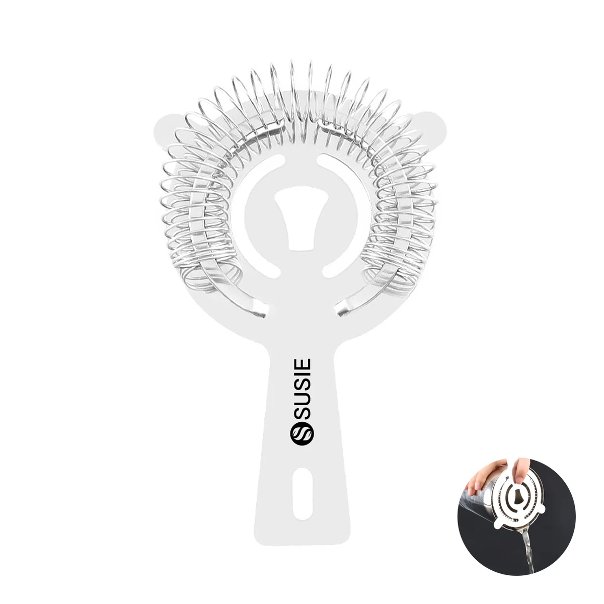Stainless Steel Shaker Ice Filter 1