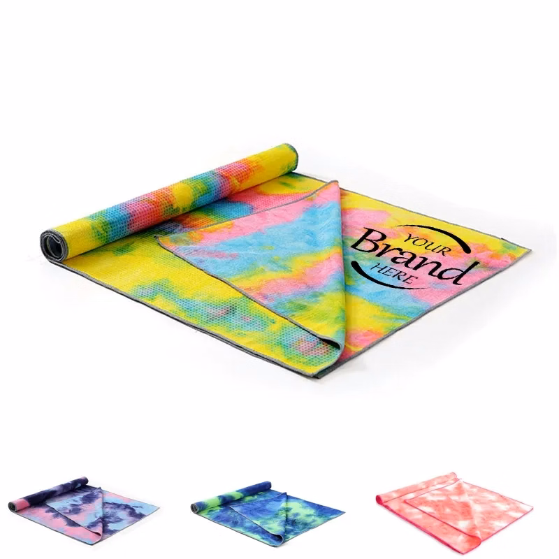 Tie-Dye Microfiber Non Slip Yoga Towel