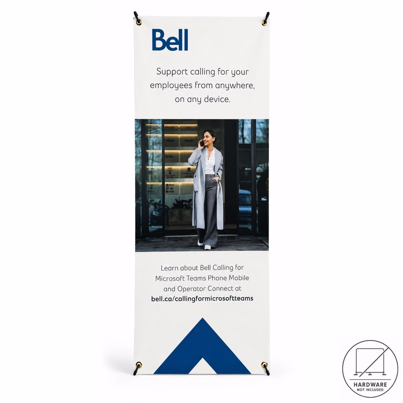 24Hr Express Ship - Replacement Graphics only, 32x72, for Tripod Banner DP787, NO SETUP CHARGE