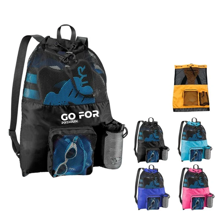 Big Mesh Mummy Backpack for Swim 1
