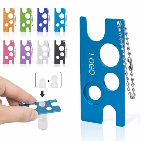Oil Bottle Opener Keychain Multifunction Kitchen Tool