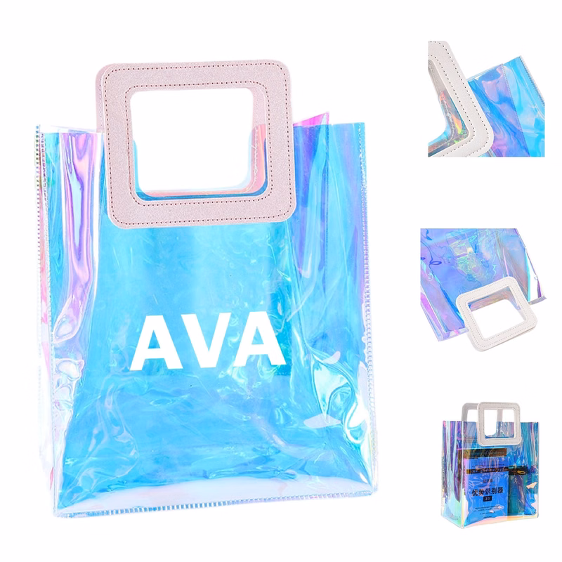 Pvc Holographic Clear Bag
