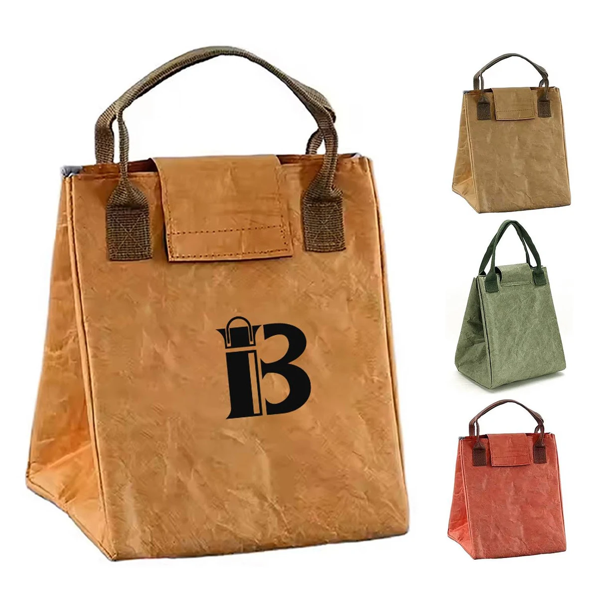 Kraft paper bento bag 1