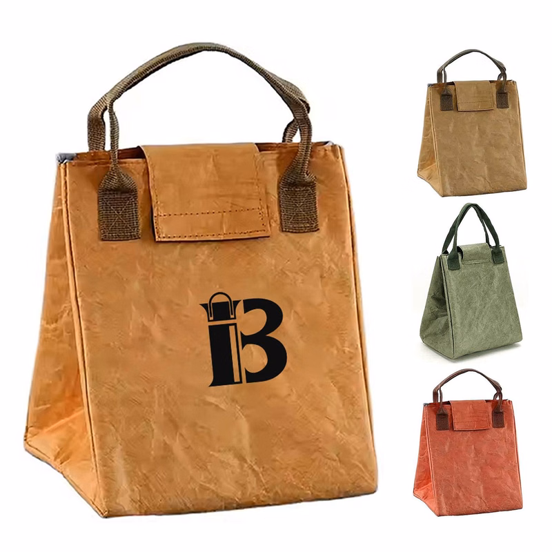 Kraft paper bento bag