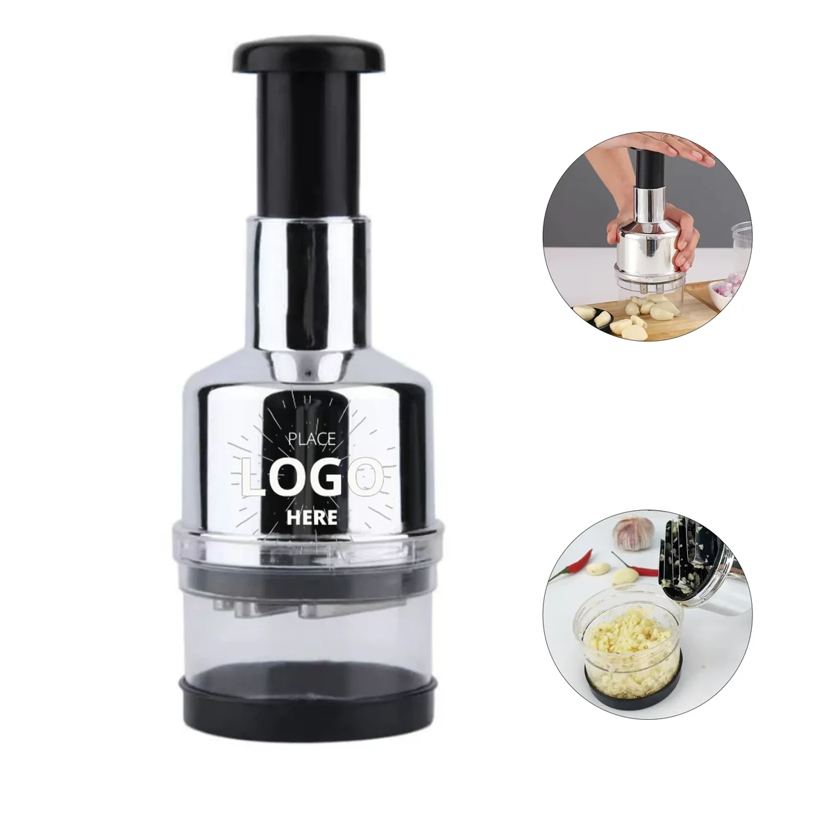 Custom Premium Garlic Press 1