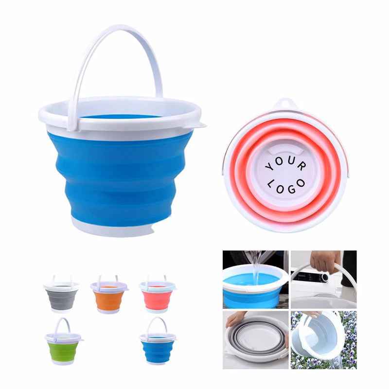 Durable 3L Silicone Bucket Folding for Daily Use