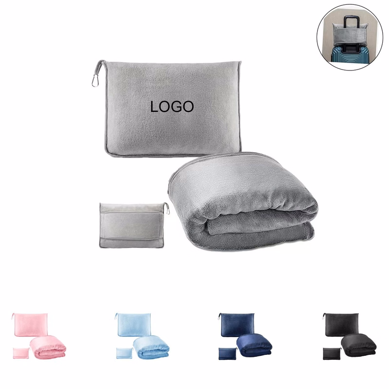 Airplane Travel Blanket with
Storage Bag