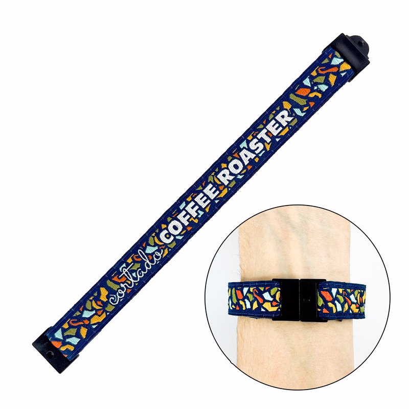 5/8" Woven Wristband - "Elite" Weave