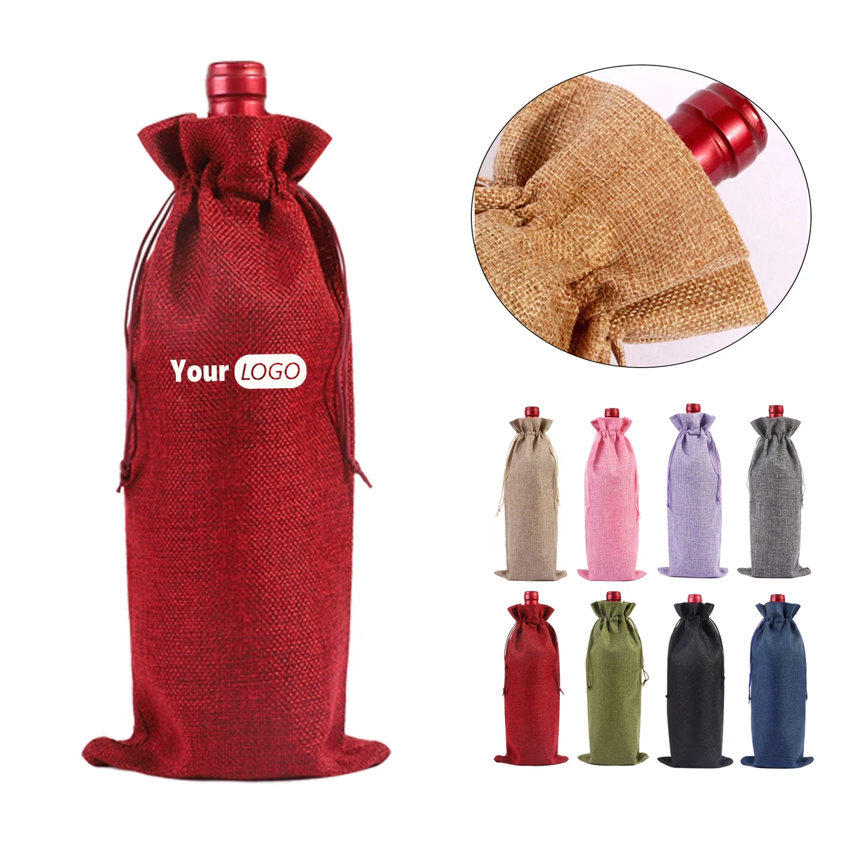 Polyester Wine Gift Bag 1