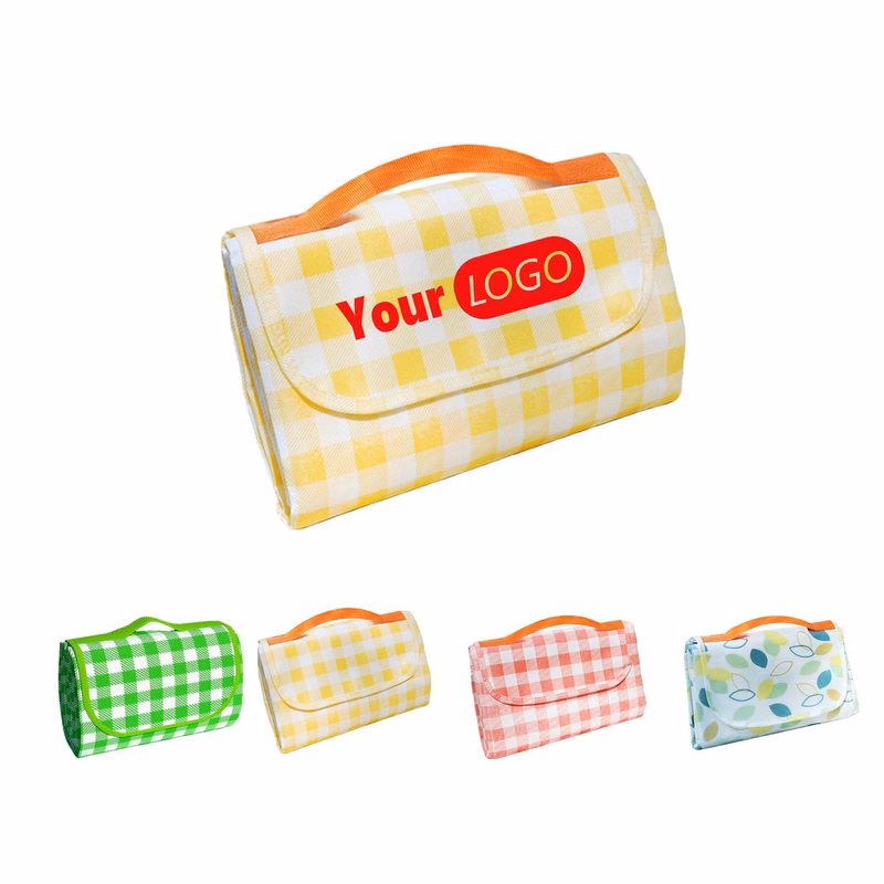 Custom Logo Foldable Picnic Blanket