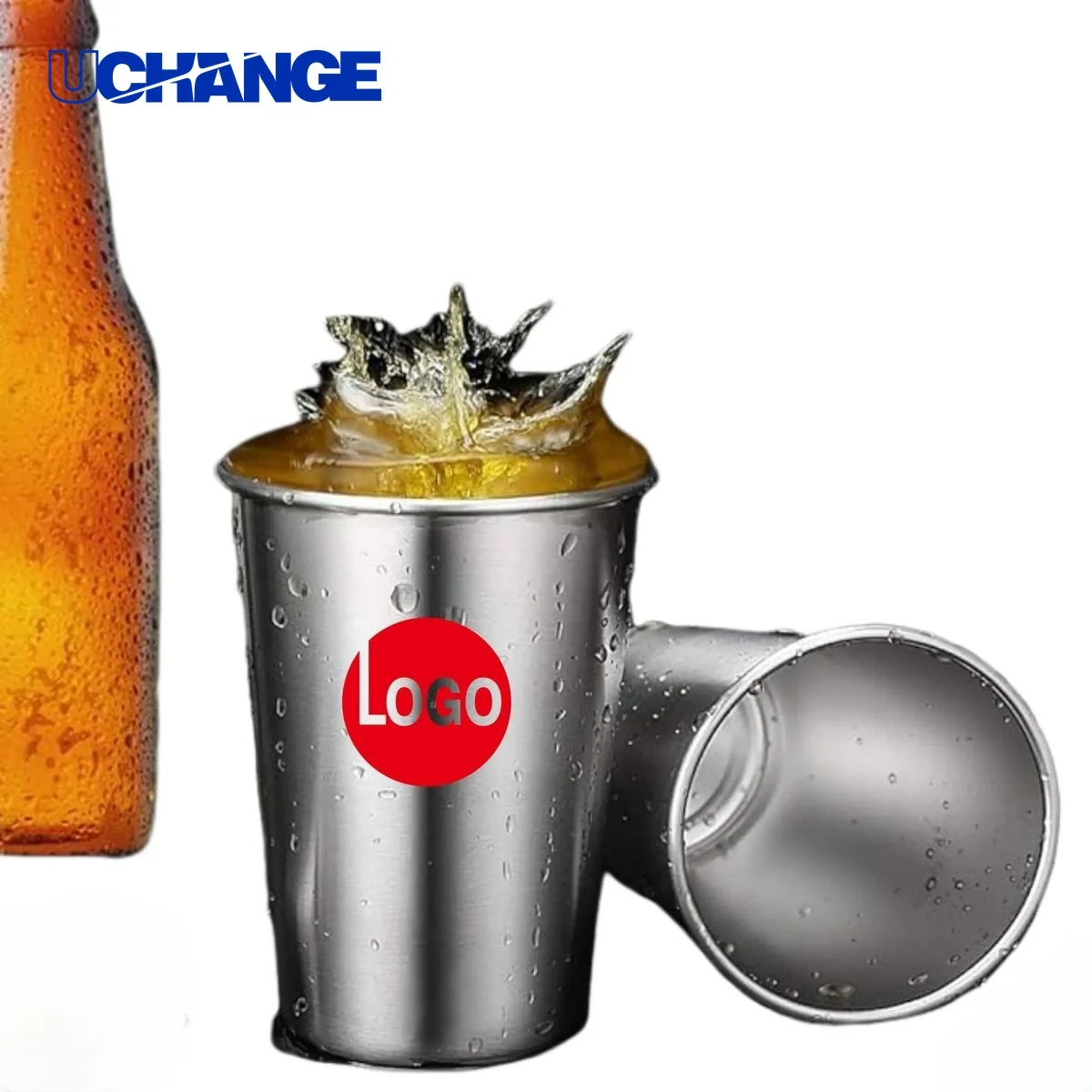 304 Stainless Steel Drinking Cup Tumbler (12 oz) for Daily Use 1