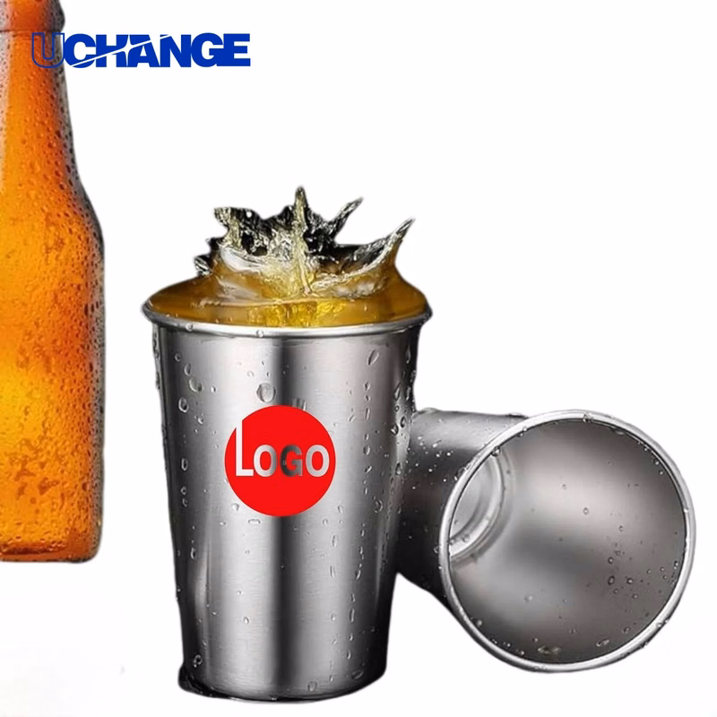 304 Stainless Steel Drinking Cup Tumbler (12 oz) for Daily Use