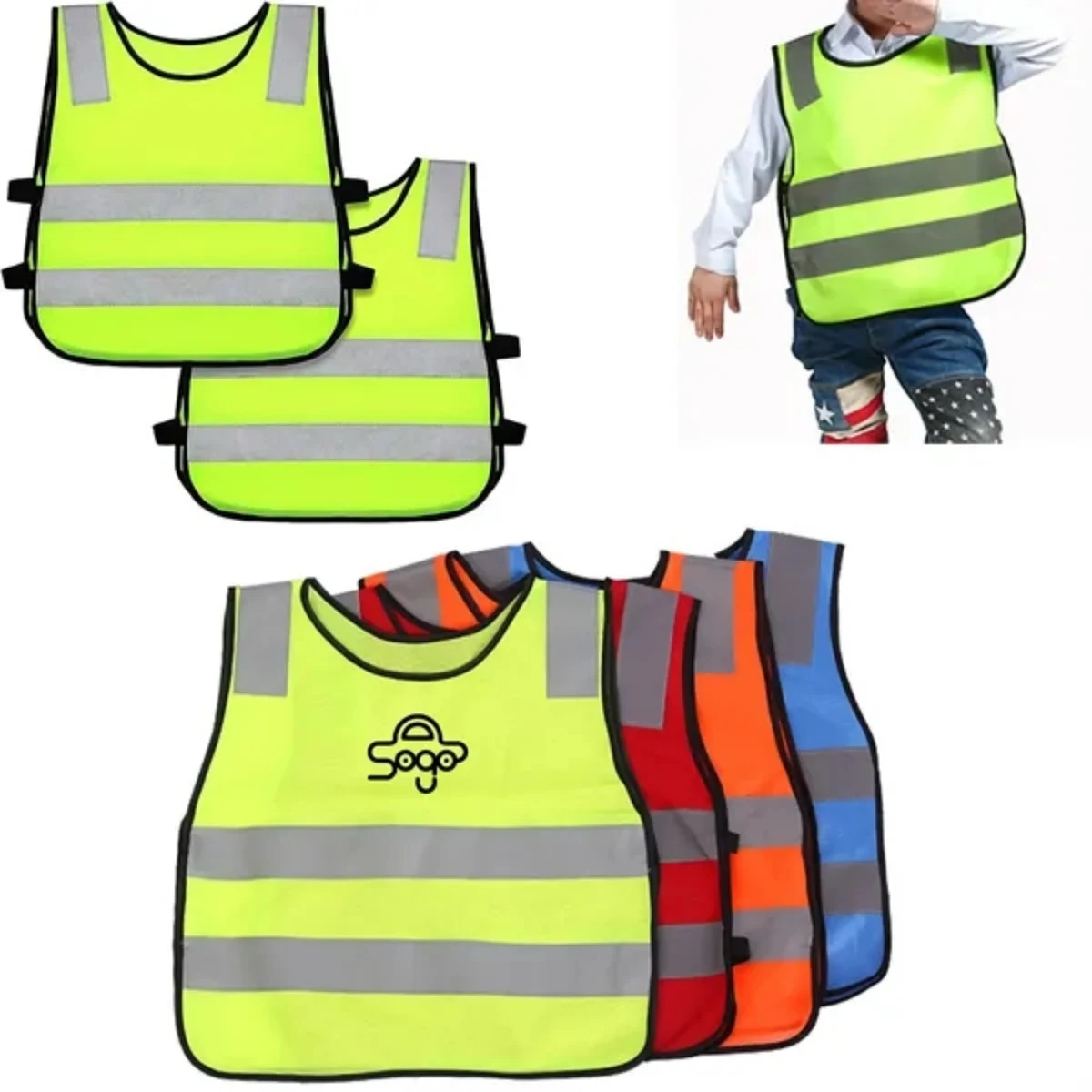 SafeShine High Visibility Vest for Children 1