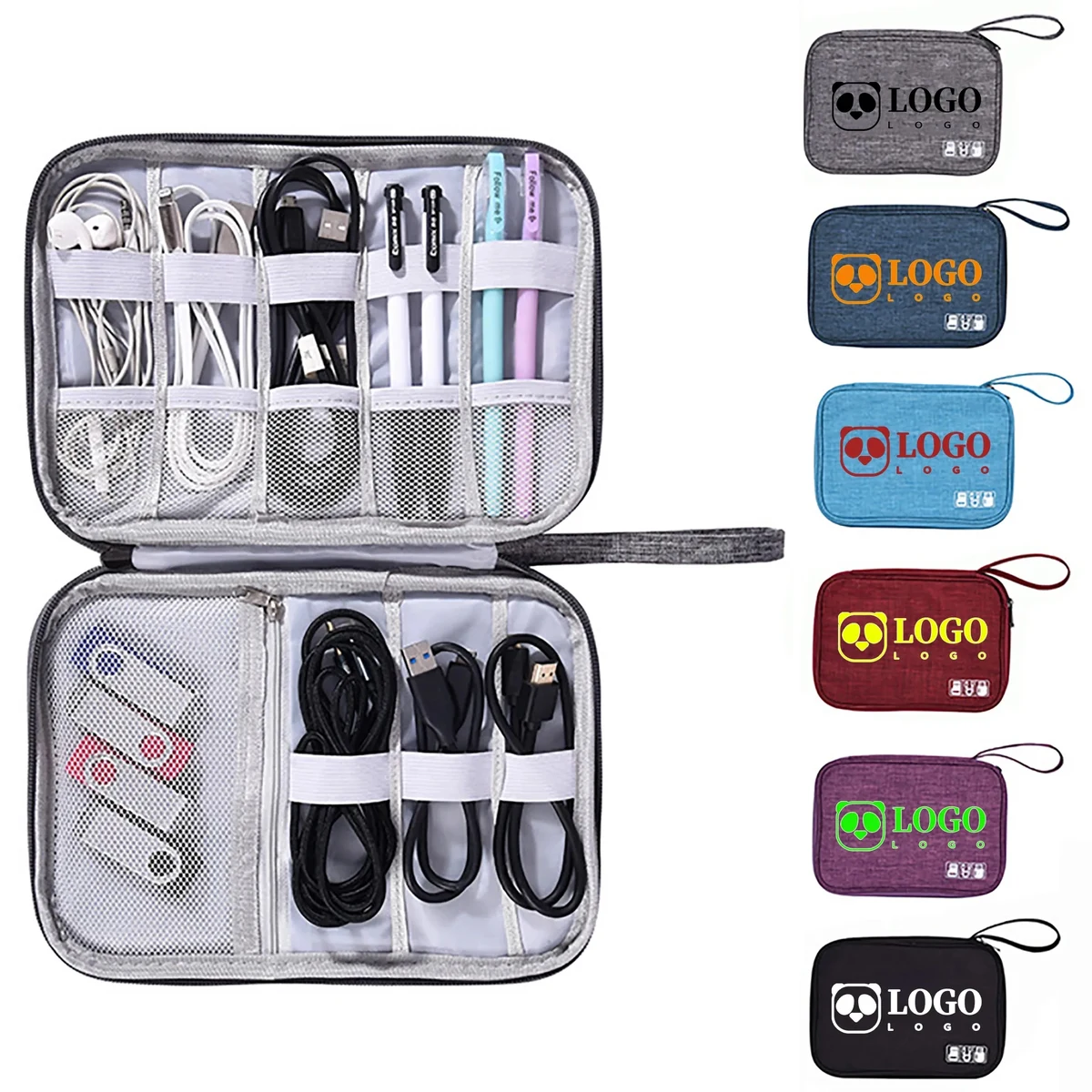 Travel Tech Electronic Charing Cable Storage Bag 1