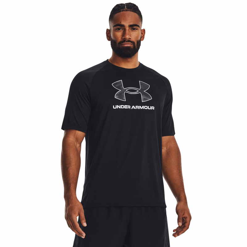 Men's UA Tech Big Logo Print Fill Short Sleeve 