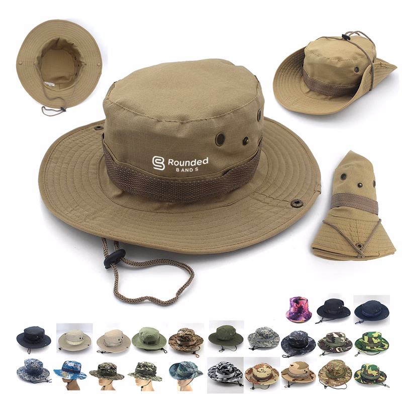 Foldable Polyester Boonie Hat