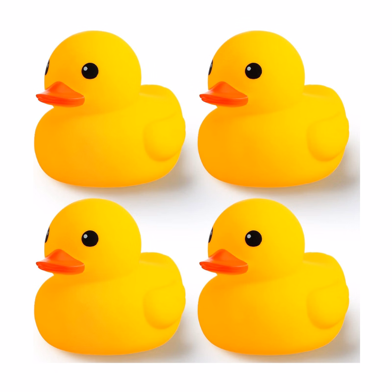 2" Yellow Rubber Duck