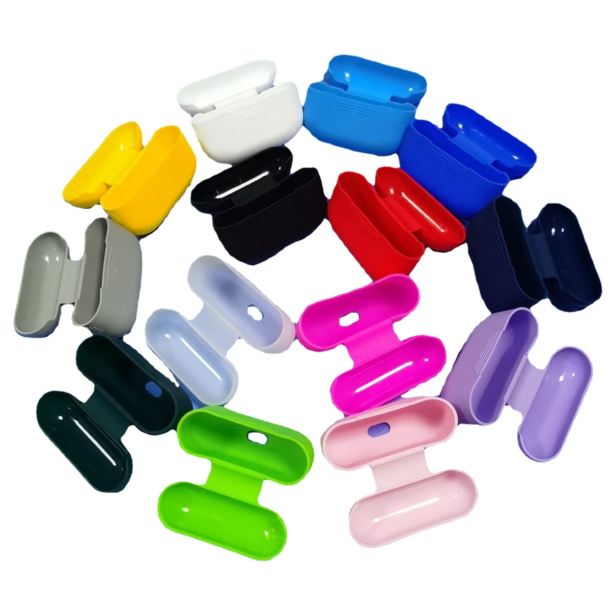 Original New Custom Soft Silicone Earphone Case For iphone Anti-scratch Cover For i12 1