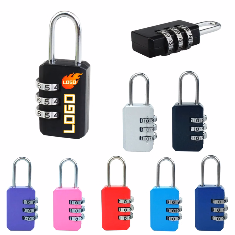 3-Digit Mini Metal Combination Lock