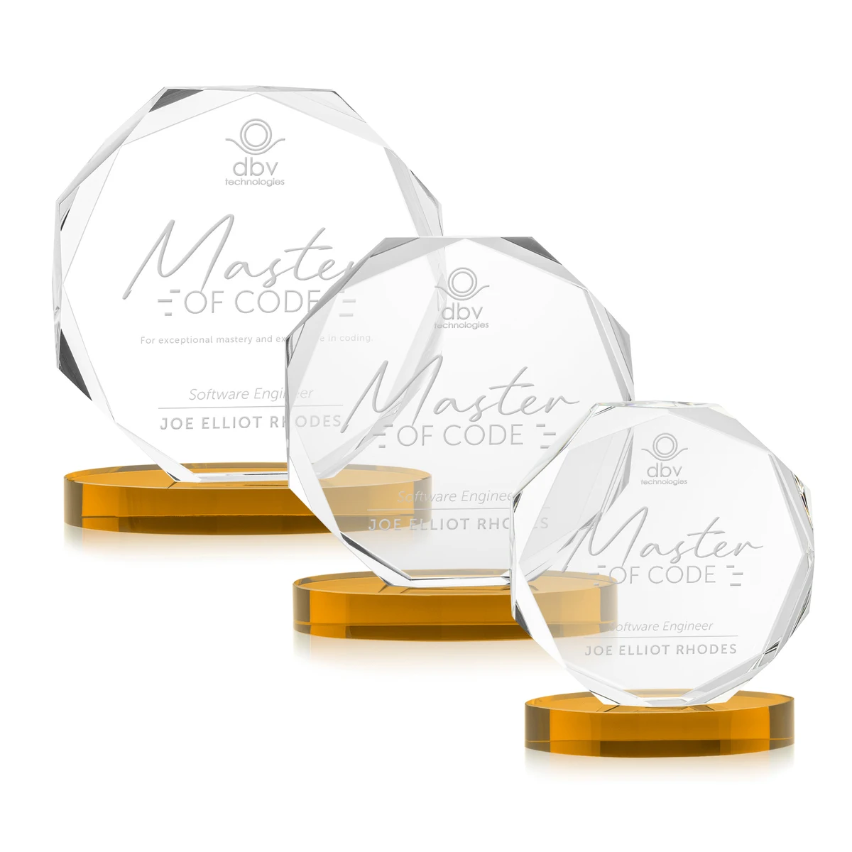 Acadian Award on Alberton Base - Amber 1