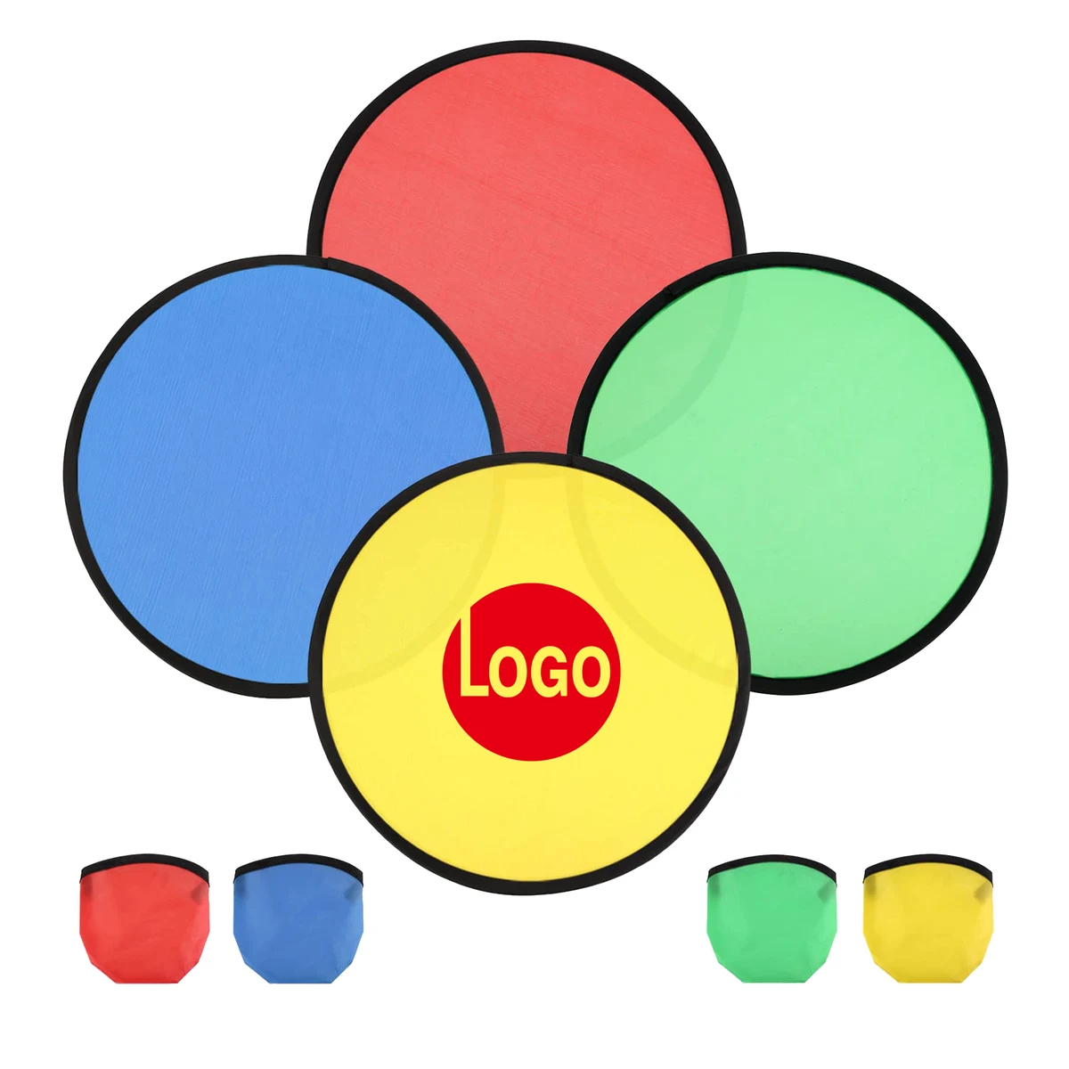 Collapsible Sports flying disc with Steel Frame 1