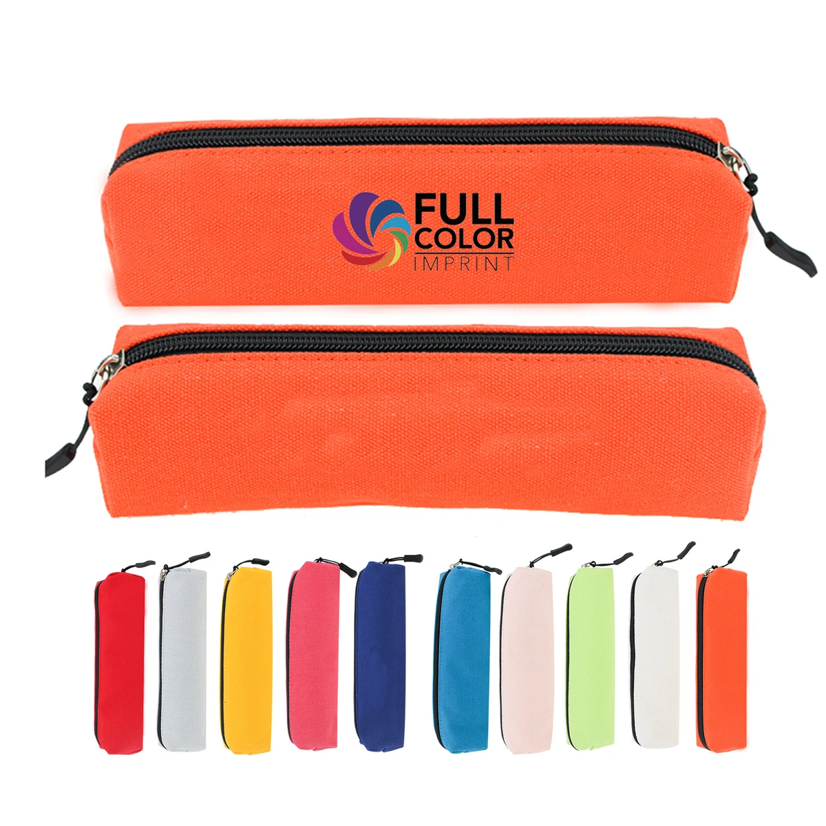 MOQ:10pcs Solid Color School Pencil Case 1
