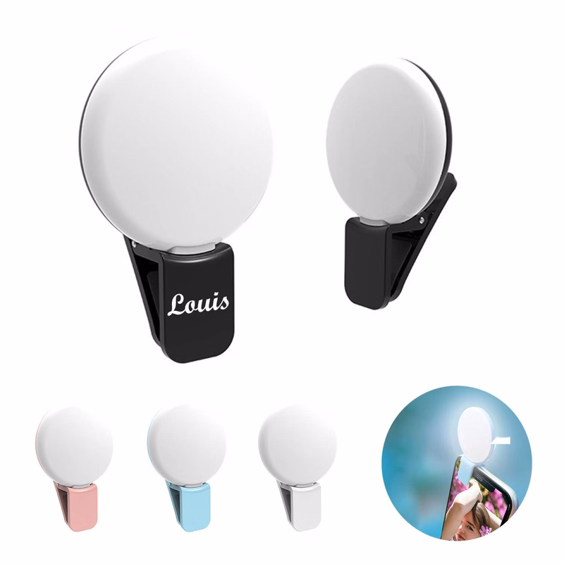 Plastic Round Selfie LED Light