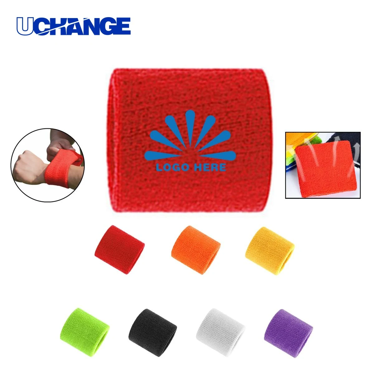 Knitted Sweat-Absorbing Wrist Guard 1
