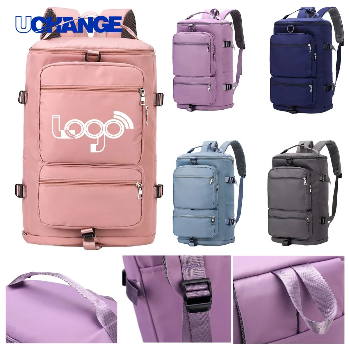 Dry and Wet Compartment Fitness Backpack Organizer 1