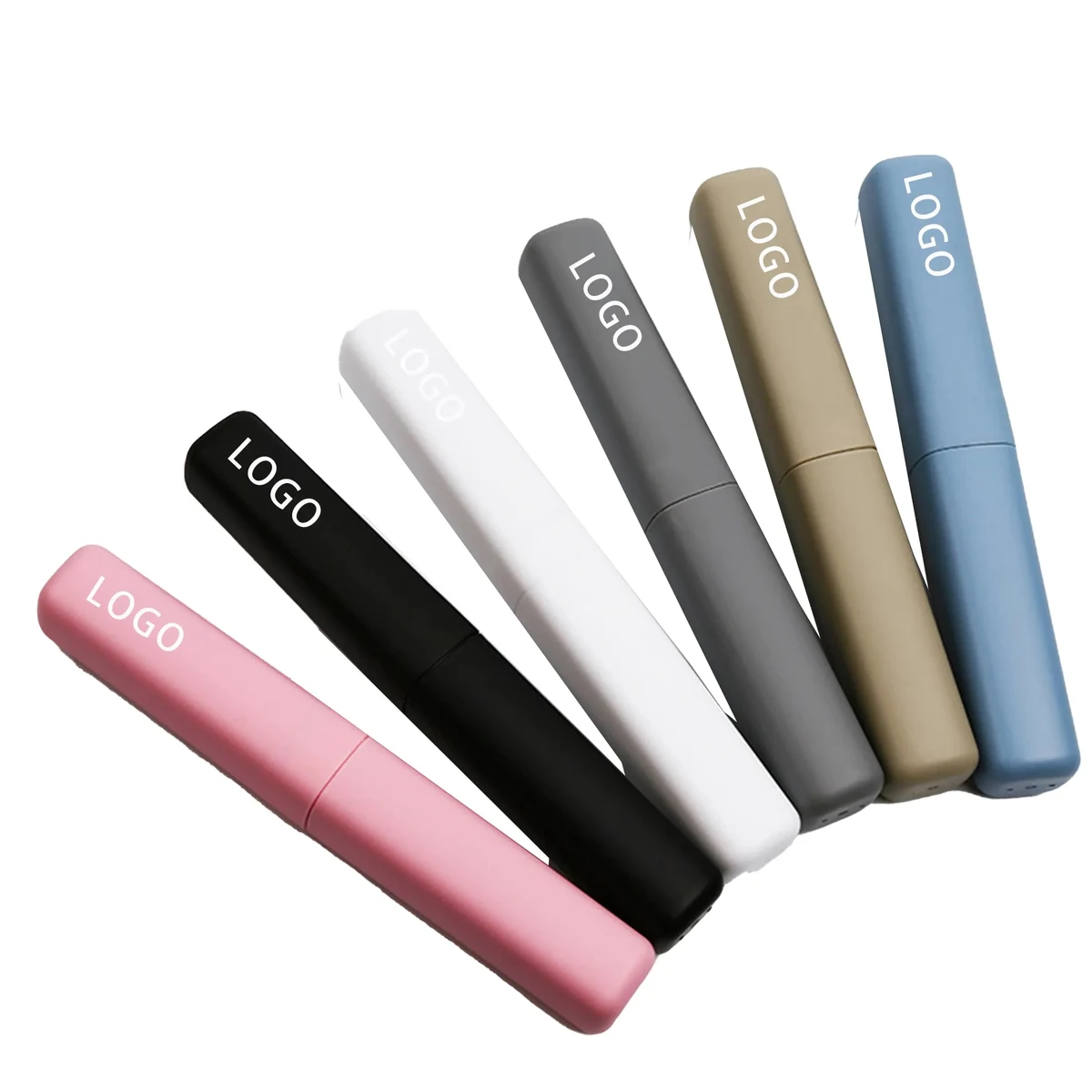 MOQ50 Custom Portable Toothbrush Set 1