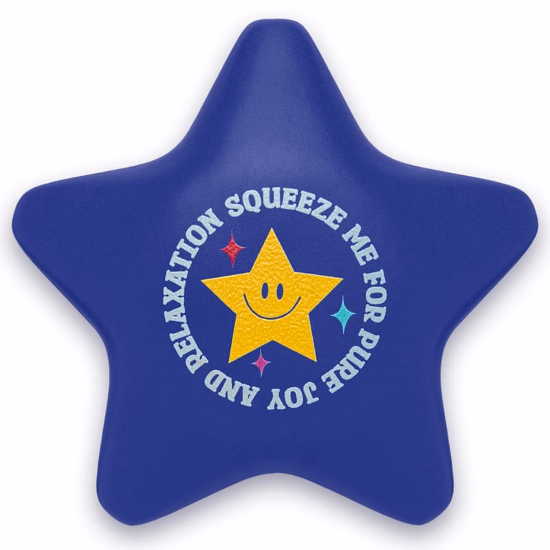 Custom Star Stress Reliever