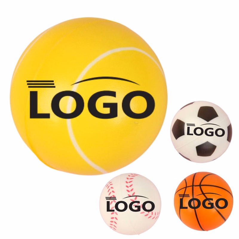 Round Stress Relief Ball with Custom Logo