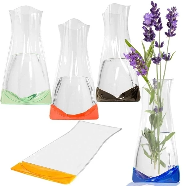 Plastic folded vase 1