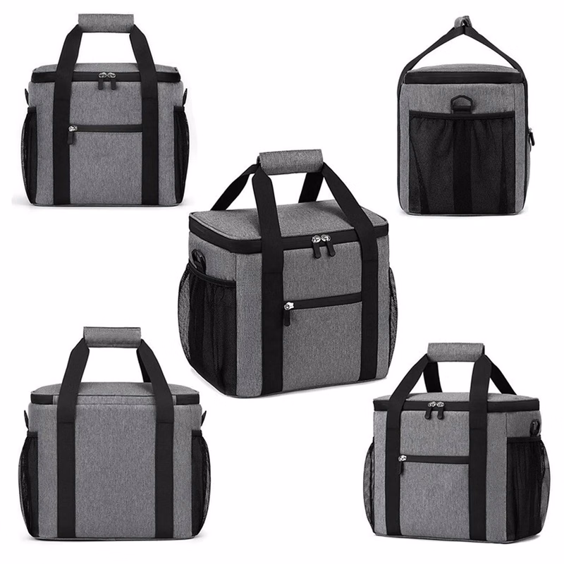 PEVA Portable Cooler Bag w/ Mesh Pack