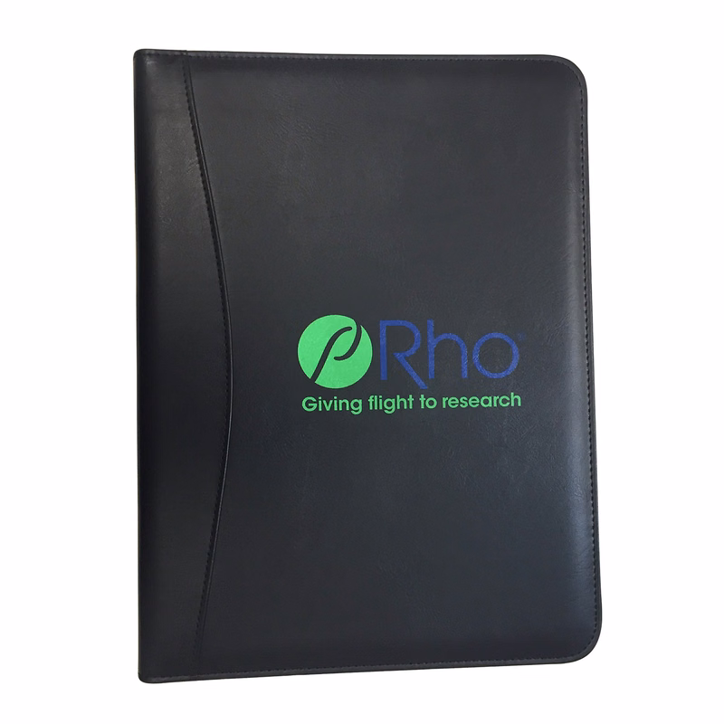 Deluxe Padfolio Folder Plus w/Zipper Closure