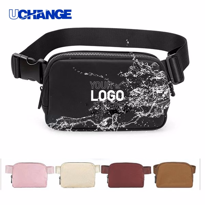 Nylon Waterproof Waist Bag for Outdoor Use