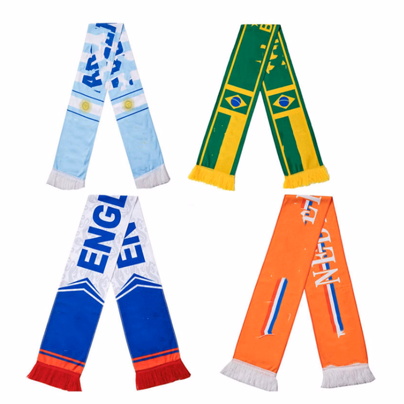Full Color Soccer Football Stadium Scarves