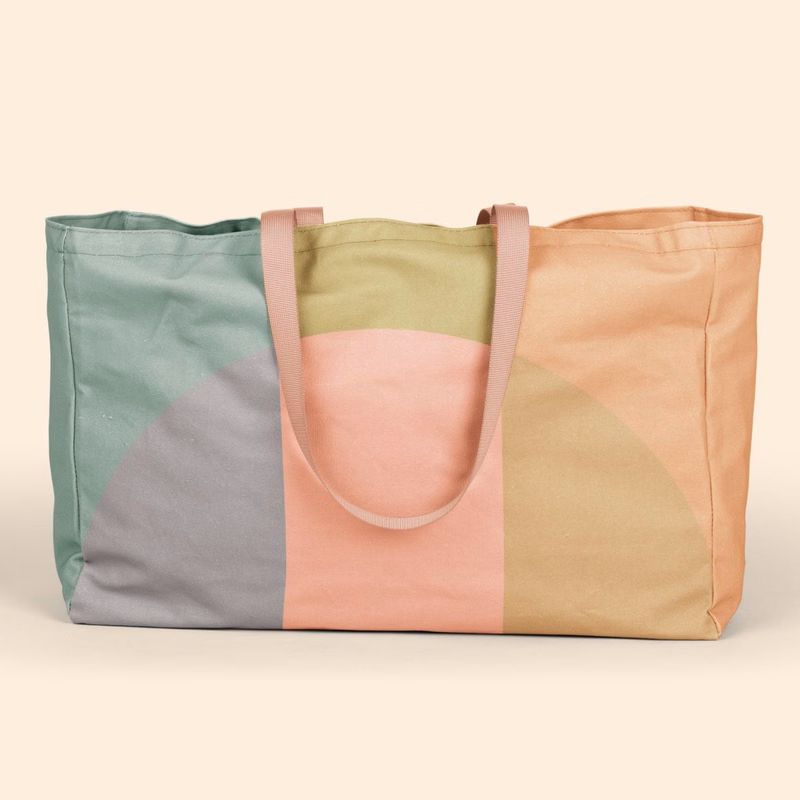 BABS OVERSIZED TOTE - 4CP PIGMENT-DYED CANVAS